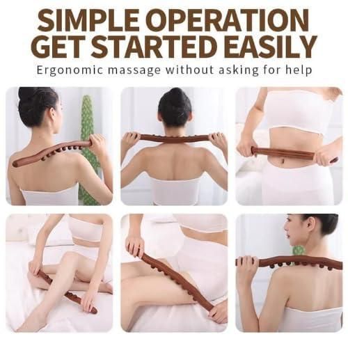 Wooden Massage stick